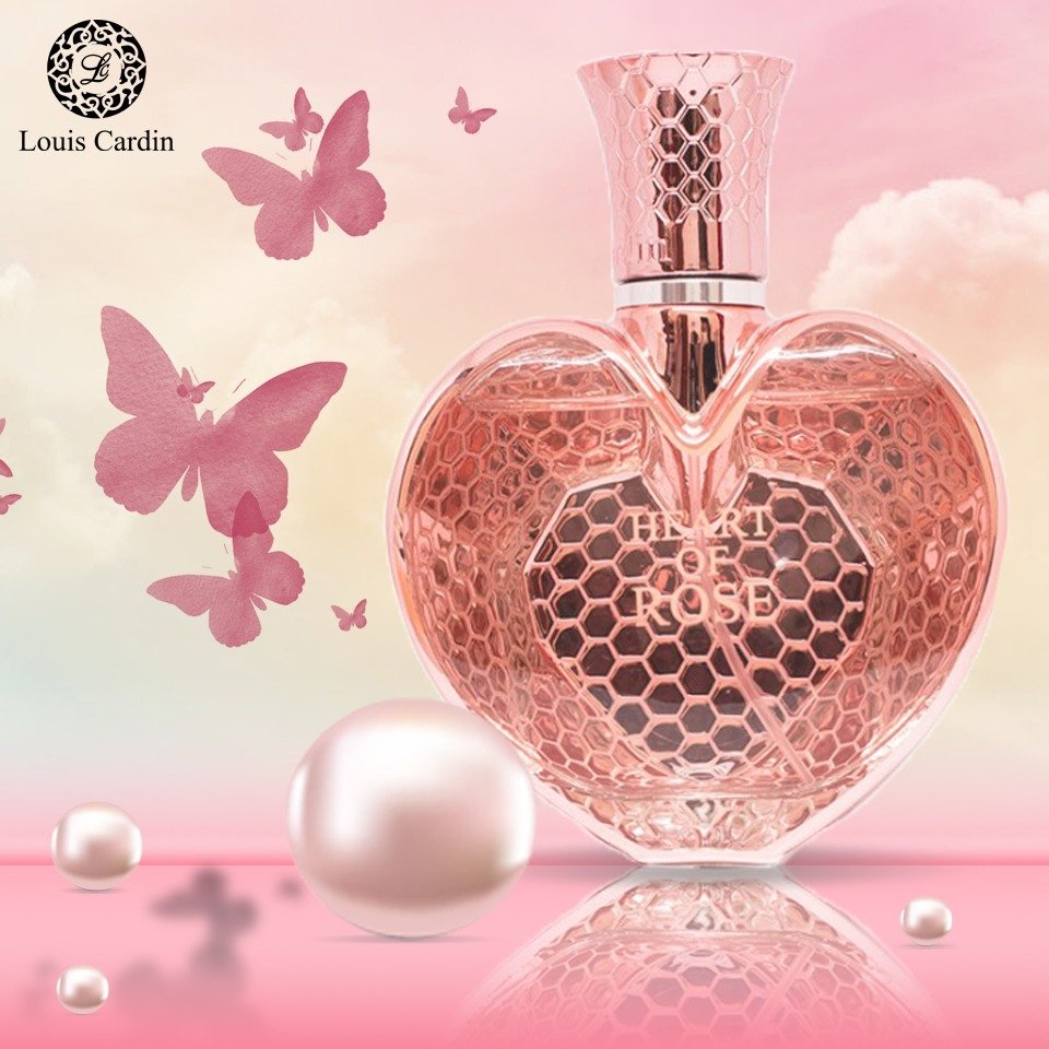 Louis Cardin Heart of Rose EDP