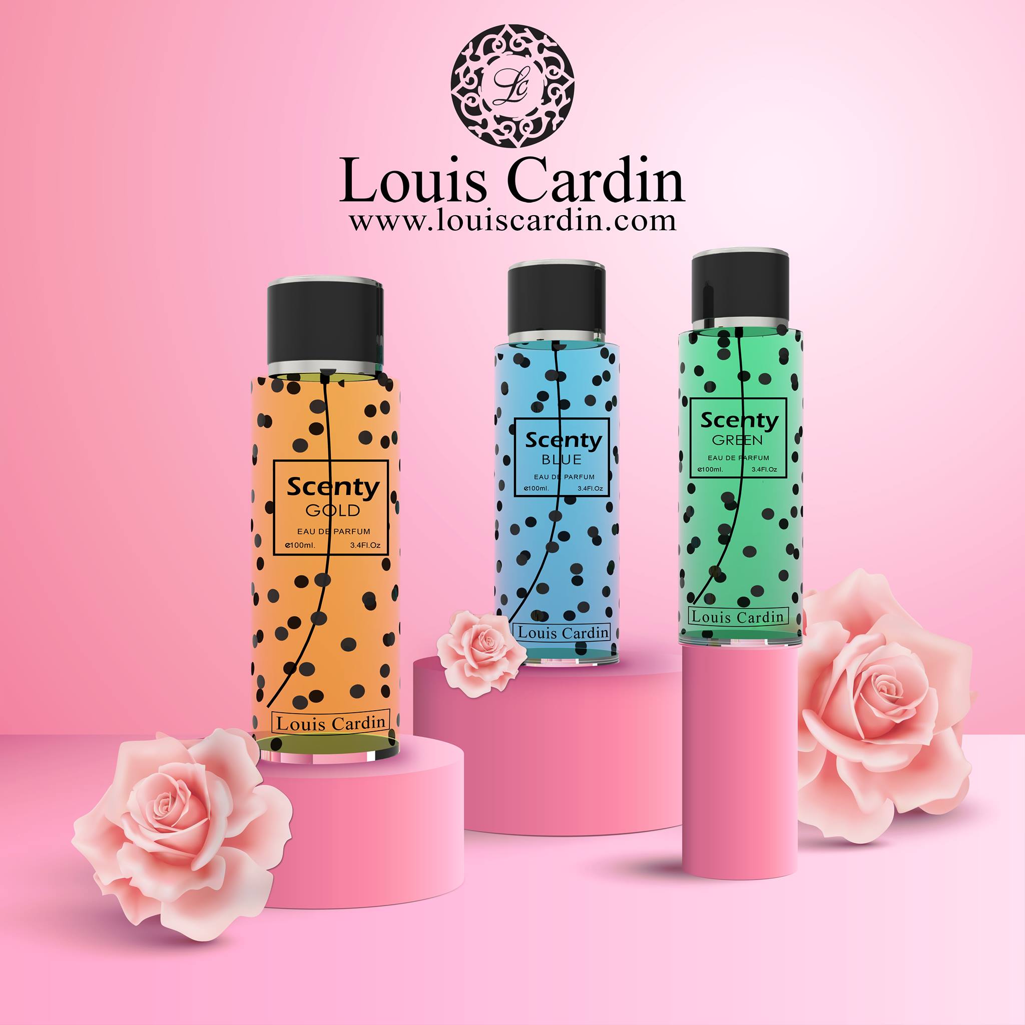 Louis Cardin Pink Cloud 100ml - Eau De Perfume – Louis Cardin